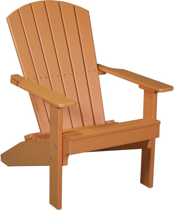 LuxCraft Recycled Plastic Lakeside Compact Portable Adirondack Chair  - LEAD TIME TO SHIP 7 BUSINESS DAYS OR LESS