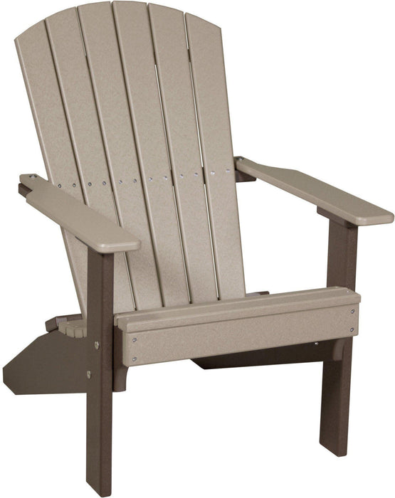 LuxCraft Recycled Plastic Lakeside Compact Portable Adirondack Chair  - LEAD TIME TO SHIP 7 BUSINESS DAYS OR LESS