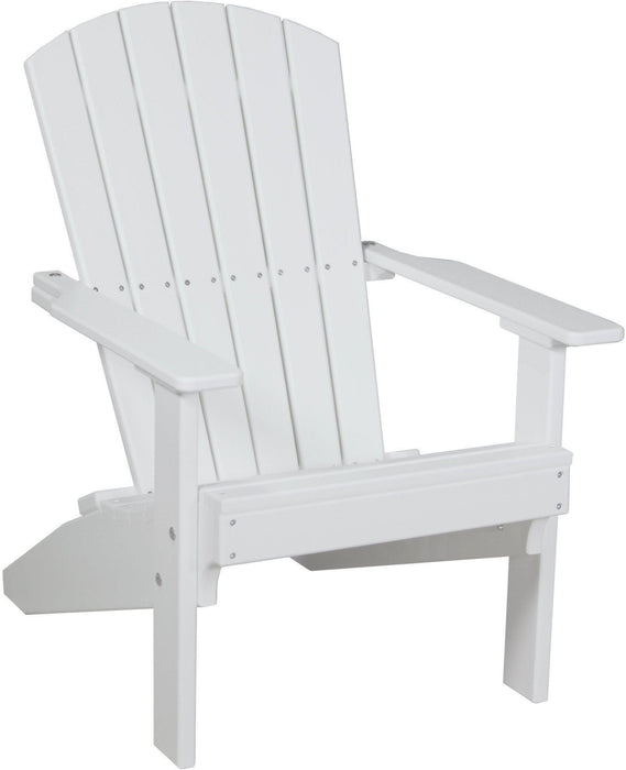 LuxCraft Recycled Plastic Lakeside Compact Portable Adirondack Chair  - LEAD TIME TO SHIP 7 BUSINESS DAYS OR LESS