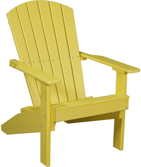 LuxCraft Recycled Plastic Lakeside Compact Portable Adirondack Chair  - LEAD TIME TO SHIP 7 BUSINESS DAYS OR LESS