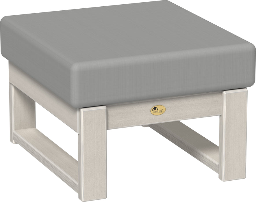 LuxCraft Recycled PlasticLanai Deep Seating Ottoman - LEAD TIME TO SHIP 3 TO 4 WEEKS