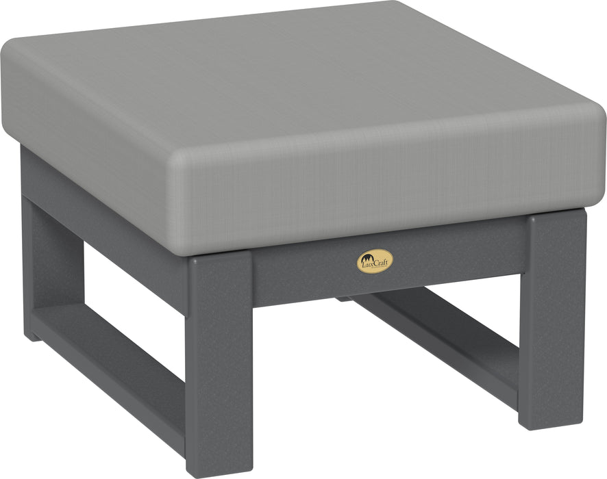 LuxCraft Recycled PlasticLanai Deep Seating Ottoman - LEAD TIME TO SHIP 3 TO 4 WEEKS