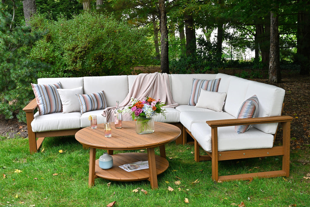 LuxCraft Recycled Plastic Lanai Deep Seating - Armrest/End Set - LEAD TIME TO SHIP 3 TO 4 WEEKS