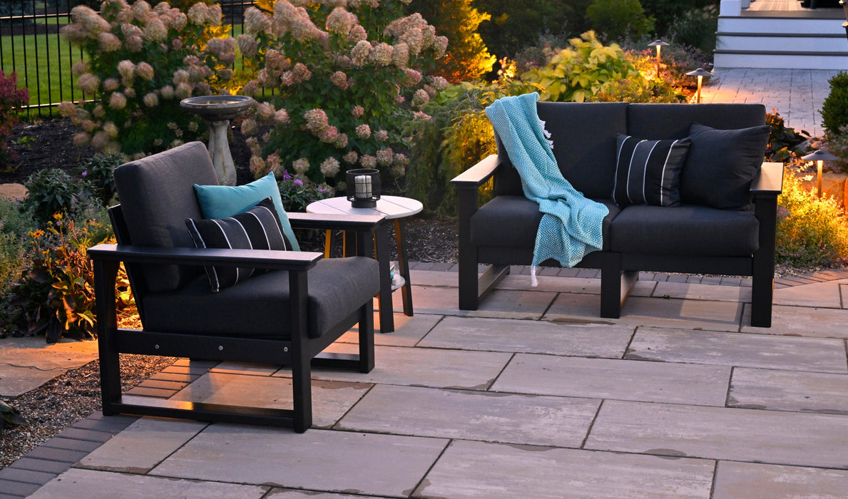 LuxCraft Recycled Plastic Lanai Deep Seating Chair - LEAD TIME TO SHIP 3 TO 4 WEEKS