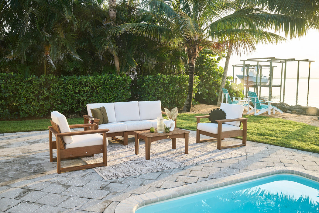 LuxCraft Recycled Plastic Lanai Deep Seating Chair - LEAD TIME TO SHIP 3 TO 4 WEEKS