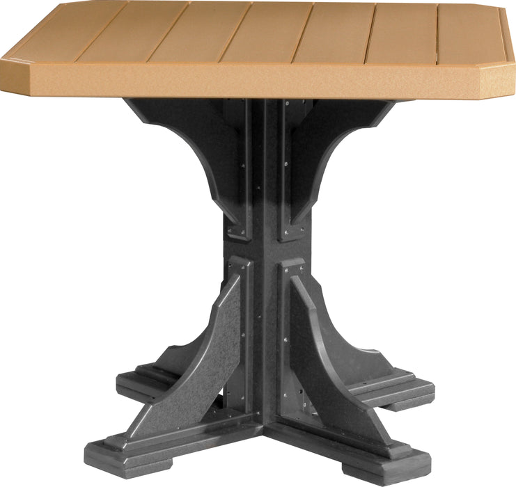 LuxCraft Recycled Plastic 41" Square Table (DINING HEIGHT) - LEAD TIME TO SHIP 3 TO 4 WEEKS