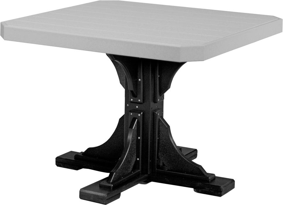 LuxCraft Recycled Plastic 41" Square Table (DINING HEIGHT) - LEAD TIME TO SHIP 3 TO 4 WEEKS
