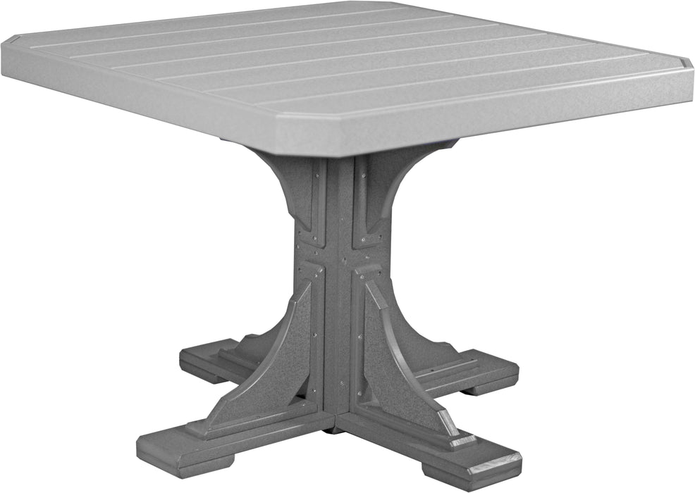 LuxCraft Recycled Plastic 41" Square Table (DINING HEIGHT) - LEAD TIME TO SHIP 3 TO 4 WEEKS