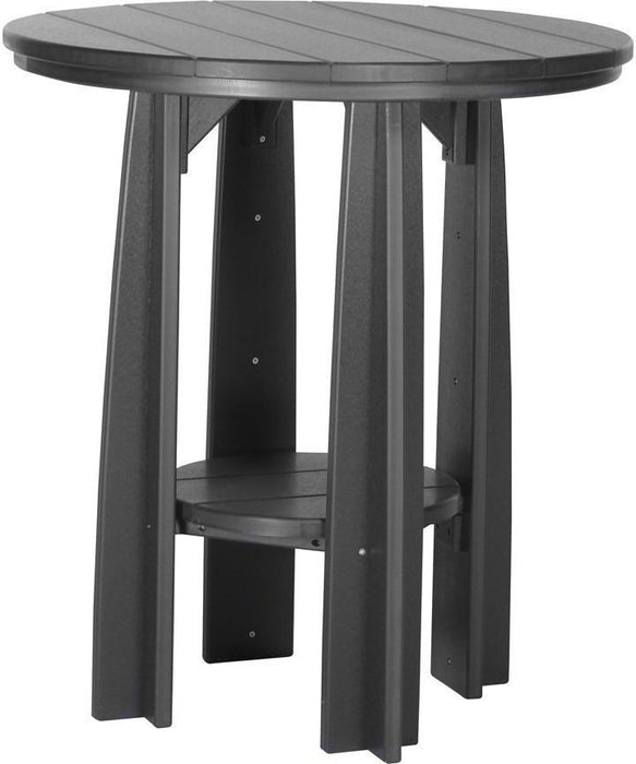 LuxCraft Recycled Plastic Counter Height 36" Balcony Table  - LEAD TIME TO SHIP 7 BUSINESS DAYS OR LESS