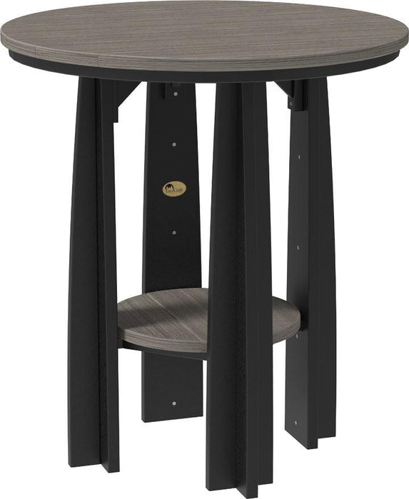 LuxCraft Recycled Plastic Counter Height 36" Balcony Table  - LEAD TIME TO SHIP 7 BUSINESS DAYS OR LESS