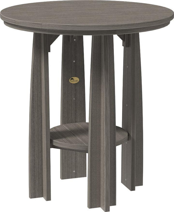 LuxCraft Recycled Plastic Counter Height 36" Balcony Table  - LEAD TIME TO SHIP 7 BUSINESS DAYS OR LESS