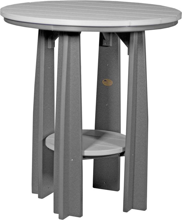 LuxCraft Recycled Plastic Counter Height 36" Balcony Table  - LEAD TIME TO SHIP 7 BUSINESS DAYS OR LESS