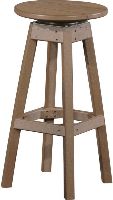 LuxCraft Recycled Plastic Bar Stool - LEAD TIME TO SHIP 3 TO 4 WEEKS