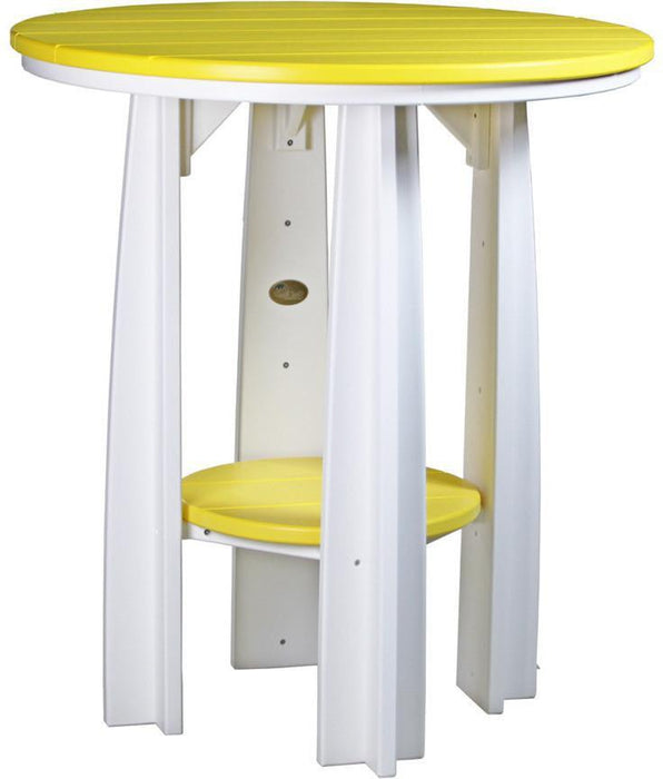 LuxCraft Recycled Plastic Counter Height 36" Balcony Table  - LEAD TIME TO SHIP 7 BUSINESS DAYS OR LESS