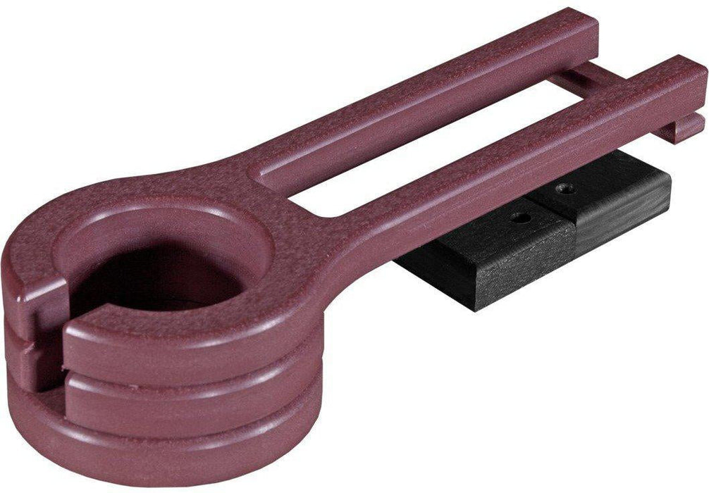 LuxCraft Recycled Plastic Glider Chair Slideout Cup Holder  - LEAD TIME TO SHIP 7 BUSINESS DAYS OR LESS