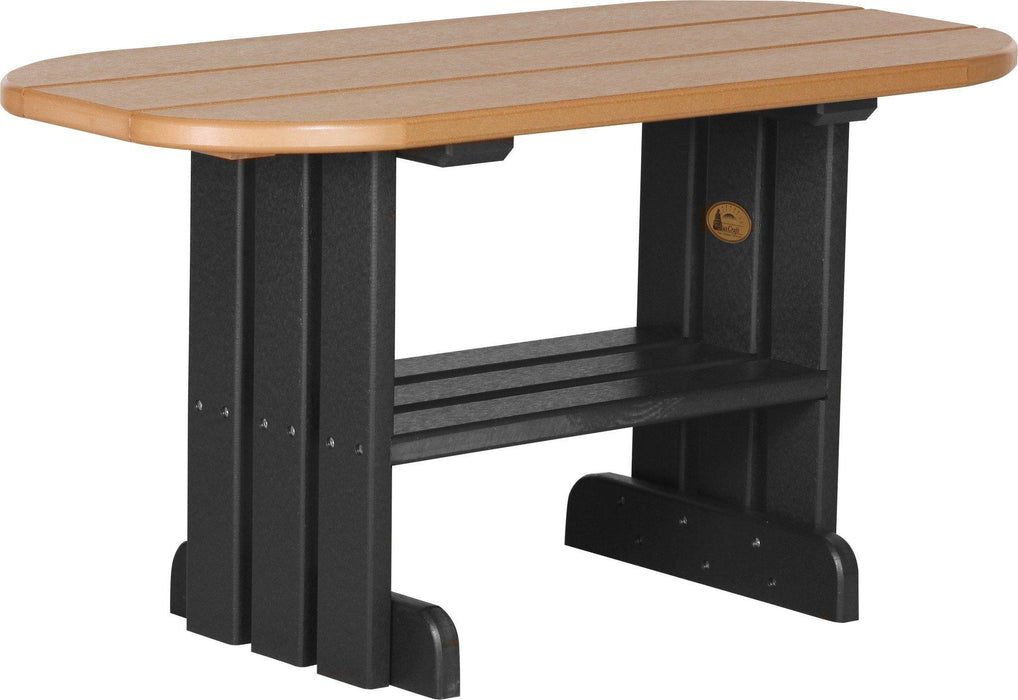 LuxCraft Recycled Plastic Coffee Table  - LEAD TIME TO SHIP 7 BUSINESS DAYS OR LESS