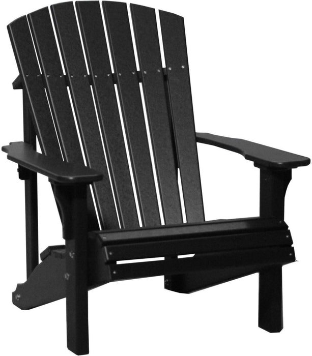 LuxCraft Recycled Plastic Deluxe Adirondack Chair  - LEAD TIME TO SHIP 7 BUSINESS DAYS OR LESS