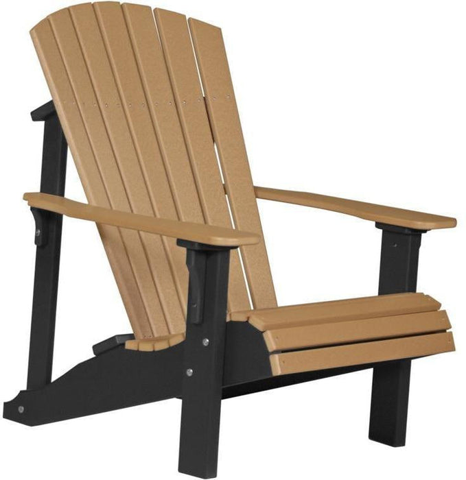 LuxCraft Recycled Plastic Deluxe Adirondack Chair  - LEAD TIME TO SHIP 7 BUSINESS DAYS OR LESS