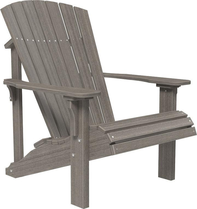 LuxCraft Recycled Plastic Deluxe Adirondack Chair  - LEAD TIME TO SHIP 7 BUSINESS DAYS OR LESS