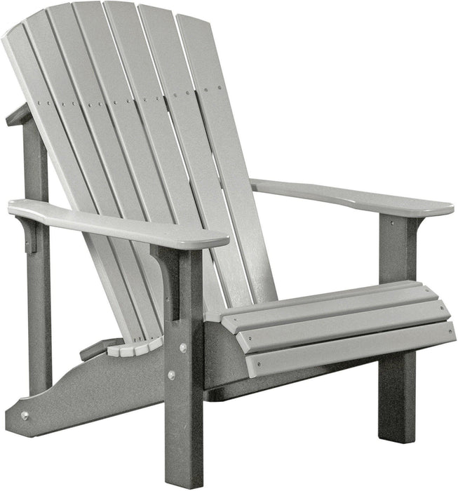 LuxCraft Recycled Plastic Deluxe Adirondack Chair  - LEAD TIME TO SHIP 7 BUSINESS DAYS OR LESS