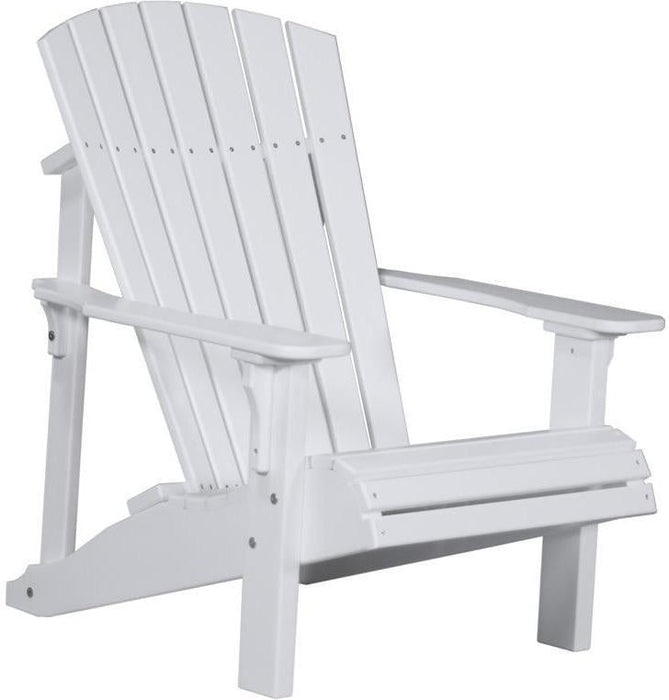 LuxCraft Recycled Plastic Deluxe Adirondack Chair  - LEAD TIME TO SHIP 7 BUSINESS DAYS OR LESS