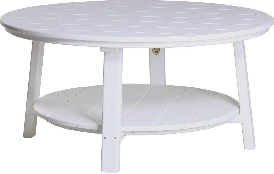 LuxCraft Recycled Plastic Deluxe Conversation Table  - LEAD TIME TO SHIP 7 BUSINESS DAYS OR LESS