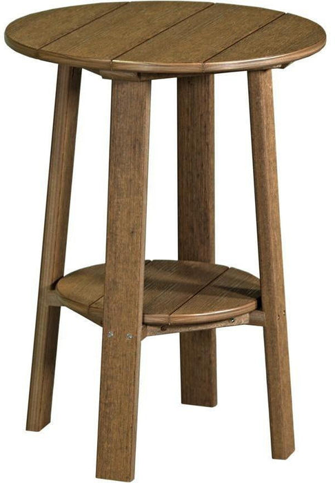 LuxCraft Recycled Plastic 28" High Deluxe End Table (PAIRS W/ COUNTER HEIGHT FURNITURE) - LEAD TIME TO SHIP 7 BUSINESS DAYS OR LESS
