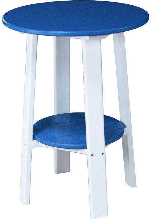 LuxCraft Recycled Plastic 28" High Deluxe End Table (PAIRS W/ COUNTER HEIGHT FURNITURE) - LEAD TIME TO SHIP 7 BUSINESS DAYS OR LESS
