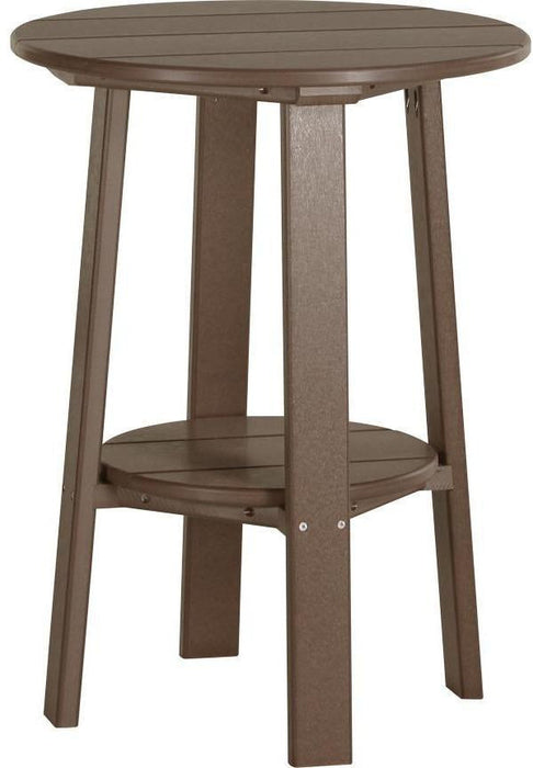 LuxCraft Recycled Plastic 28" High Deluxe End Table (PAIRS W/ COUNTER HEIGHT FURNITURE) - LEAD TIME TO SHIP 7 BUSINESS DAYS OR LESS