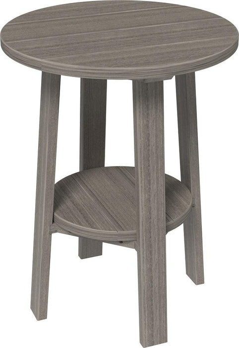 LuxCraft Recycled Plastic 28" High Deluxe End Table (PAIRS W/ COUNTER HEIGHT FURNITURE) - LEAD TIME TO SHIP 7 BUSINESS DAYS OR LESS