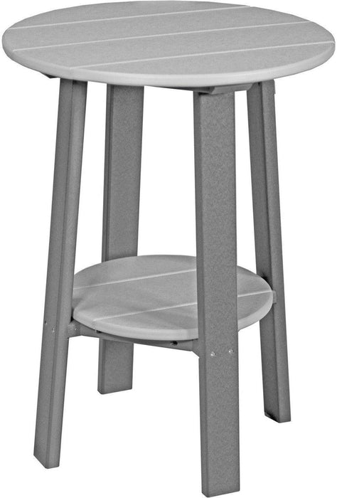 LuxCraft Recycled Plastic 28" High Deluxe End Table (PAIRS W/ COUNTER HEIGHT FURNITURE) - LEAD TIME TO SHIP 7 BUSINESS DAYS OR LESS