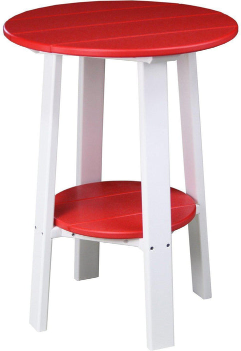LuxCraft Recycled Plastic 28" High Deluxe End Table (PAIRS W/ COUNTER HEIGHT FURNITURE) - LEAD TIME TO SHIP 7 BUSINESS DAYS OR LESS