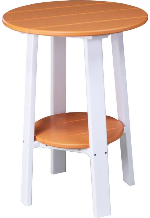 LuxCraft Recycled Plastic 28" High Deluxe End Table (PAIRS W/ COUNTER HEIGHT FURNITURE) - LEAD TIME TO SHIP 7 BUSINESS DAYS OR LESS