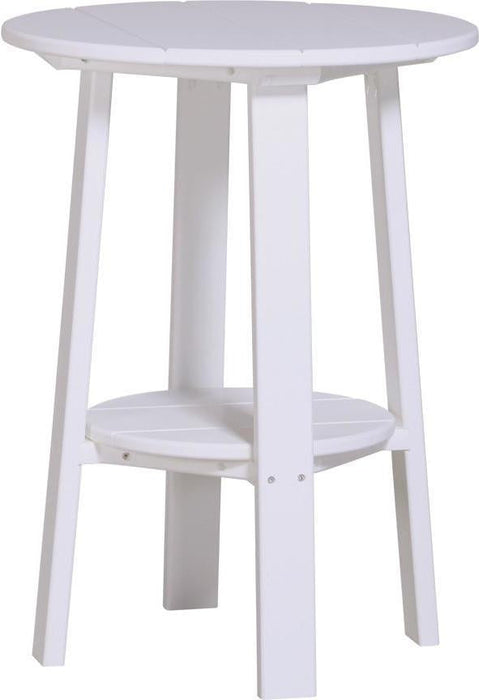 LuxCraft Recycled Plastic 28" High Deluxe End Table (PAIRS W/ COUNTER HEIGHT FURNITURE) - LEAD TIME TO SHIP 7 BUSINESS DAYS OR LESS