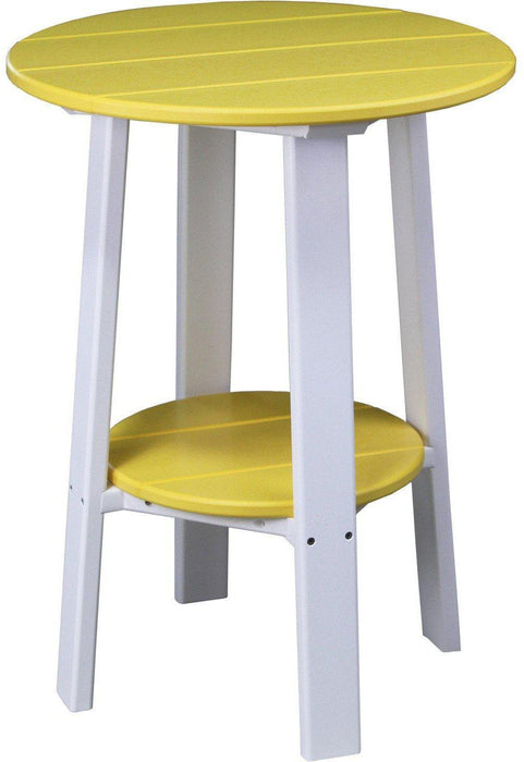 LuxCraft Recycled Plastic 28" High Deluxe End Table (PAIRS W/ COUNTER HEIGHT FURNITURE) - LEAD TIME TO SHIP 7 BUSINESS DAYS OR LESS