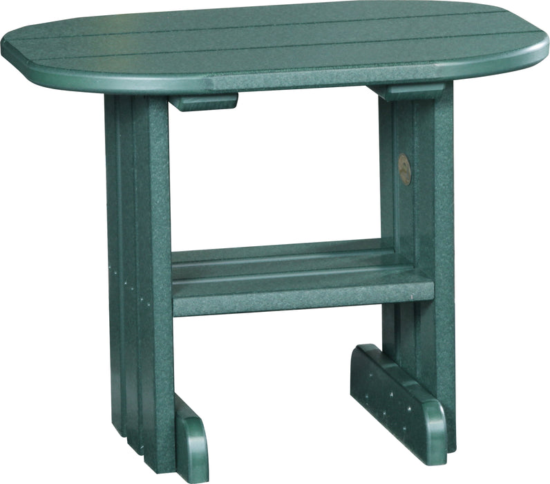 LuxCraft Recycled Plastic End Table  - LEAD TIME TO SHIP 7 BUSINESS DAYS OR LESS