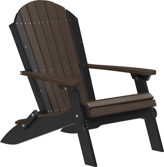 LuxCraft Recycled Plastic Folding Adirondack Chair  - LEAD TIME TO SHIP 7 BUSINESS DAYS OR LESS
