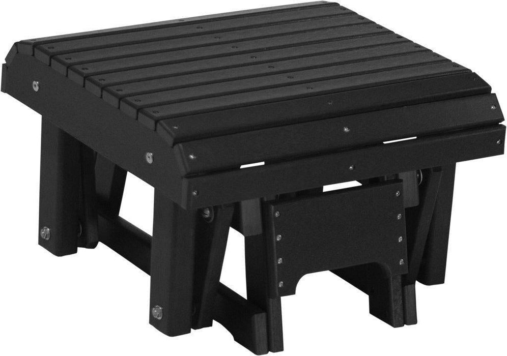LuxCraft Recycled Plastic Glider Footrest  - LEAD TIME TO SHIP 7 BUSINESS DAYS OR LESS