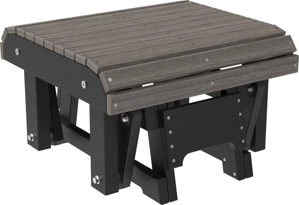 LuxCraft Recycled Plastic Glider Footrest  - LEAD TIME TO SHIP 7 BUSINESS DAYS OR LESS