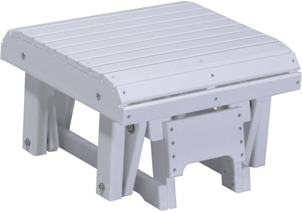 LuxCraft Recycled Plastic Glider Footrest  - LEAD TIME TO SHIP 7 BUSINESS DAYS OR LESS