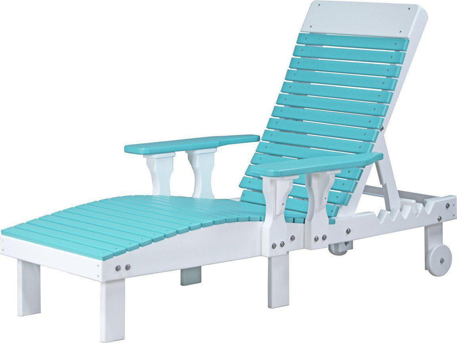 LuxCraft Recycled Plastic Lounge Chair  - LEAD TIME TO SHIP 7 BUSINESS DAYS OR LESS