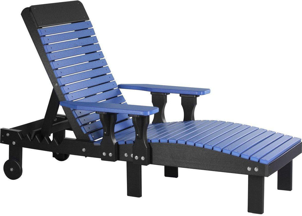 LuxCraft Recycled Plastic Lounge Chair  - LEAD TIME TO SHIP 7 BUSINESS DAYS OR LESS