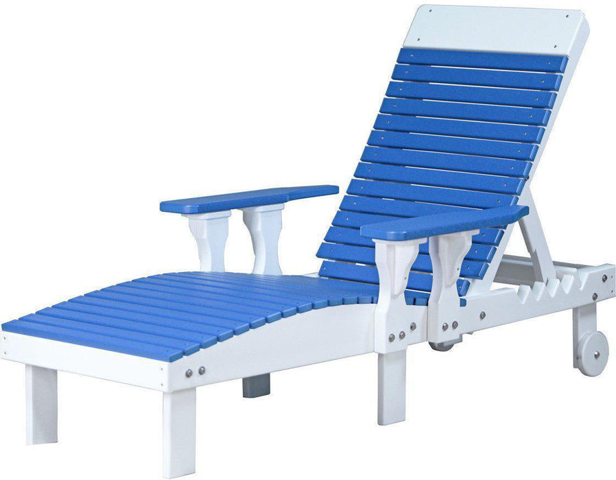LuxCraft Recycled Plastic Lounge Chair  - LEAD TIME TO SHIP 7 BUSINESS DAYS OR LESS