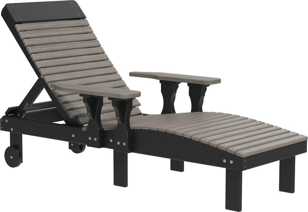 LuxCraft Recycled Plastic Lounge Chair  - LEAD TIME TO SHIP 7 BUSINESS DAYS OR LESS
