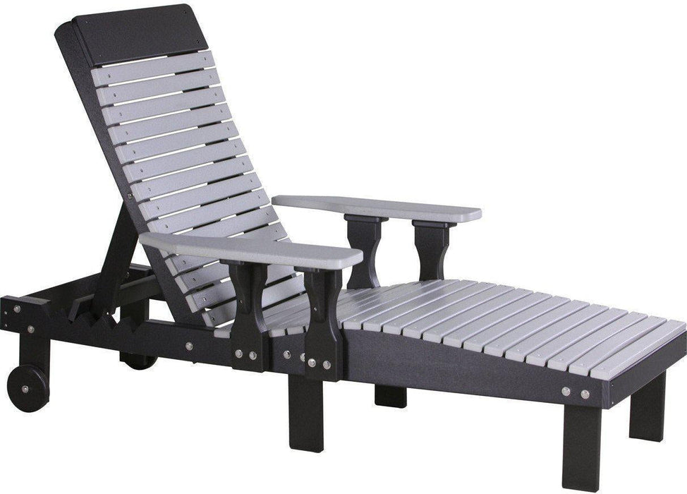 LuxCraft Recycled Plastic Lounge Chair  - LEAD TIME TO SHIP 7 BUSINESS DAYS OR LESS