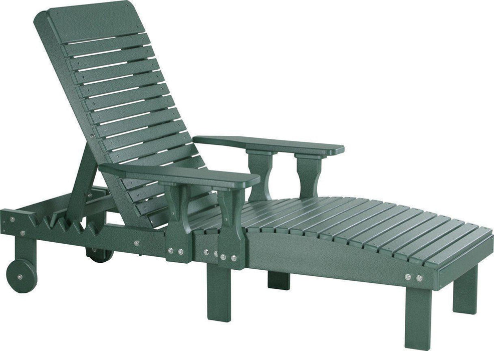 LuxCraft Recycled Plastic Lounge Chair  - LEAD TIME TO SHIP 7 BUSINESS DAYS OR LESS