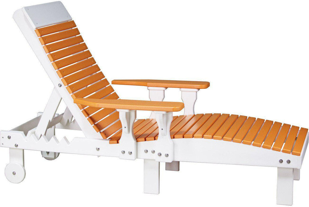 LuxCraft Recycled Plastic Lounge Chair  - LEAD TIME TO SHIP 7 BUSINESS DAYS OR LESS