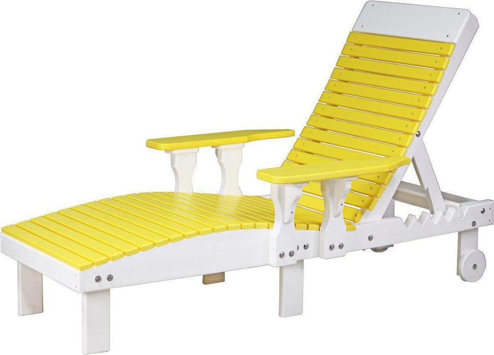 LuxCraft Recycled Plastic Lounge Chair  - LEAD TIME TO SHIP 7 BUSINESS DAYS OR LESS