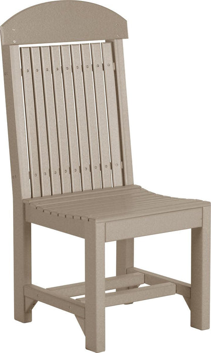 LuxCraft Recycled Plastic Classic Side Chair (DINING HEIGHT) - LEAD TIME TO SHIP 3 TO 4 WEEKS
