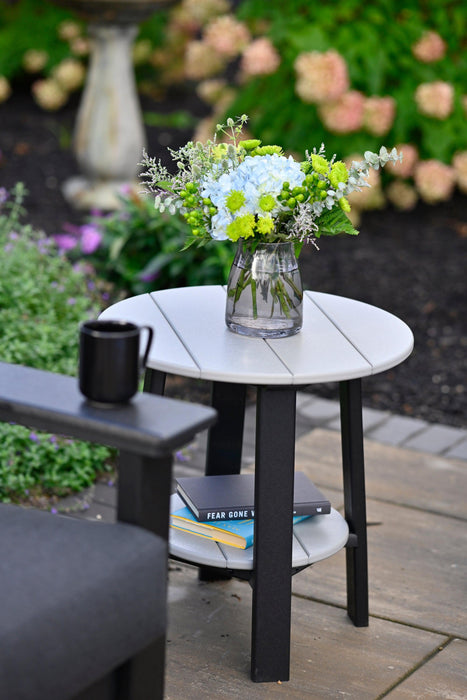 LuxCraft Recycled Plastic 21.5" Deluxe End Table  - LEAD TIME TO SHIP 7 BUSINESS DAYS OR LESS